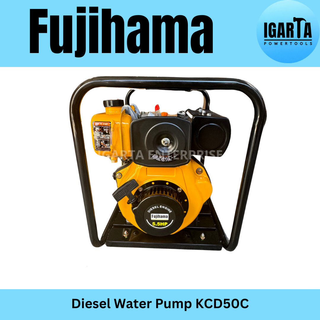 Fujihama Diesel Water Pump KCD50C – 2” x 2” High Discharge Pumpset