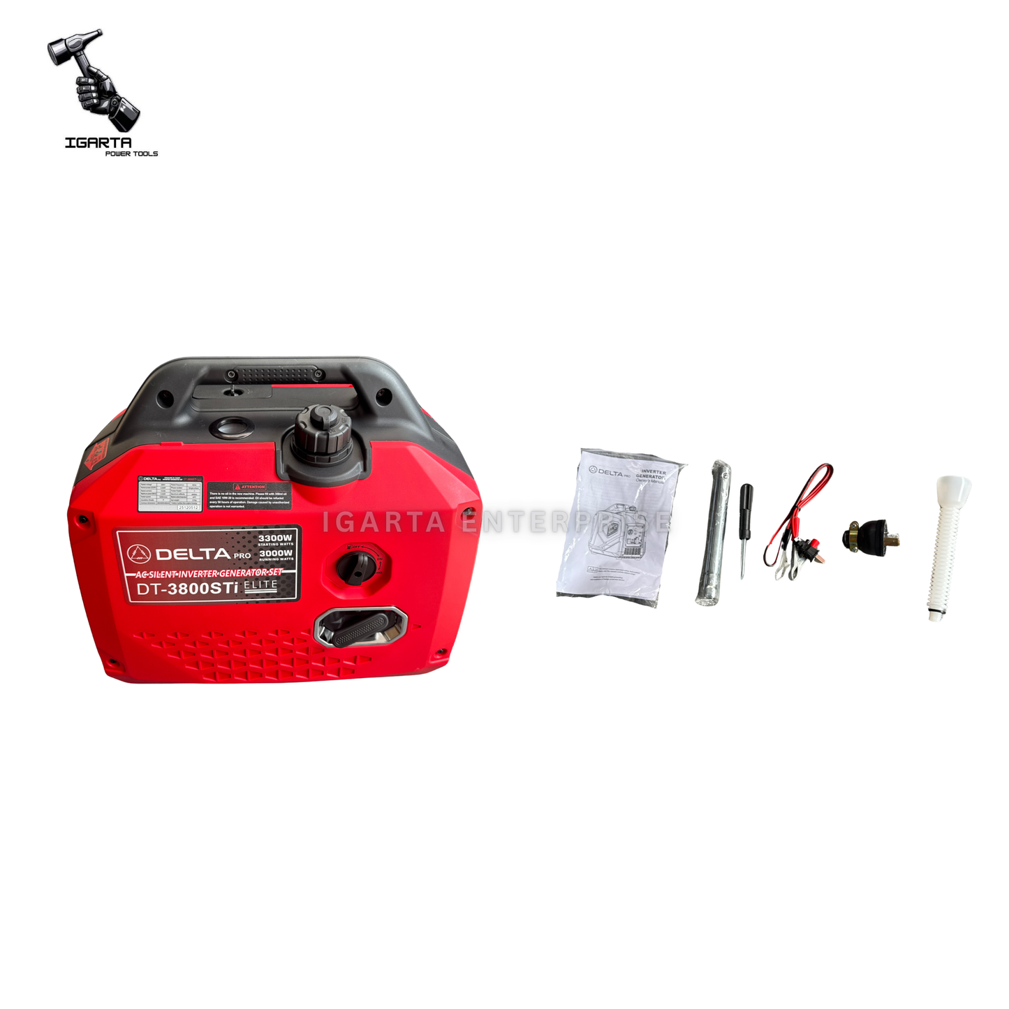 Delta DT3800STi Gasoline Inverter Generator 3300w