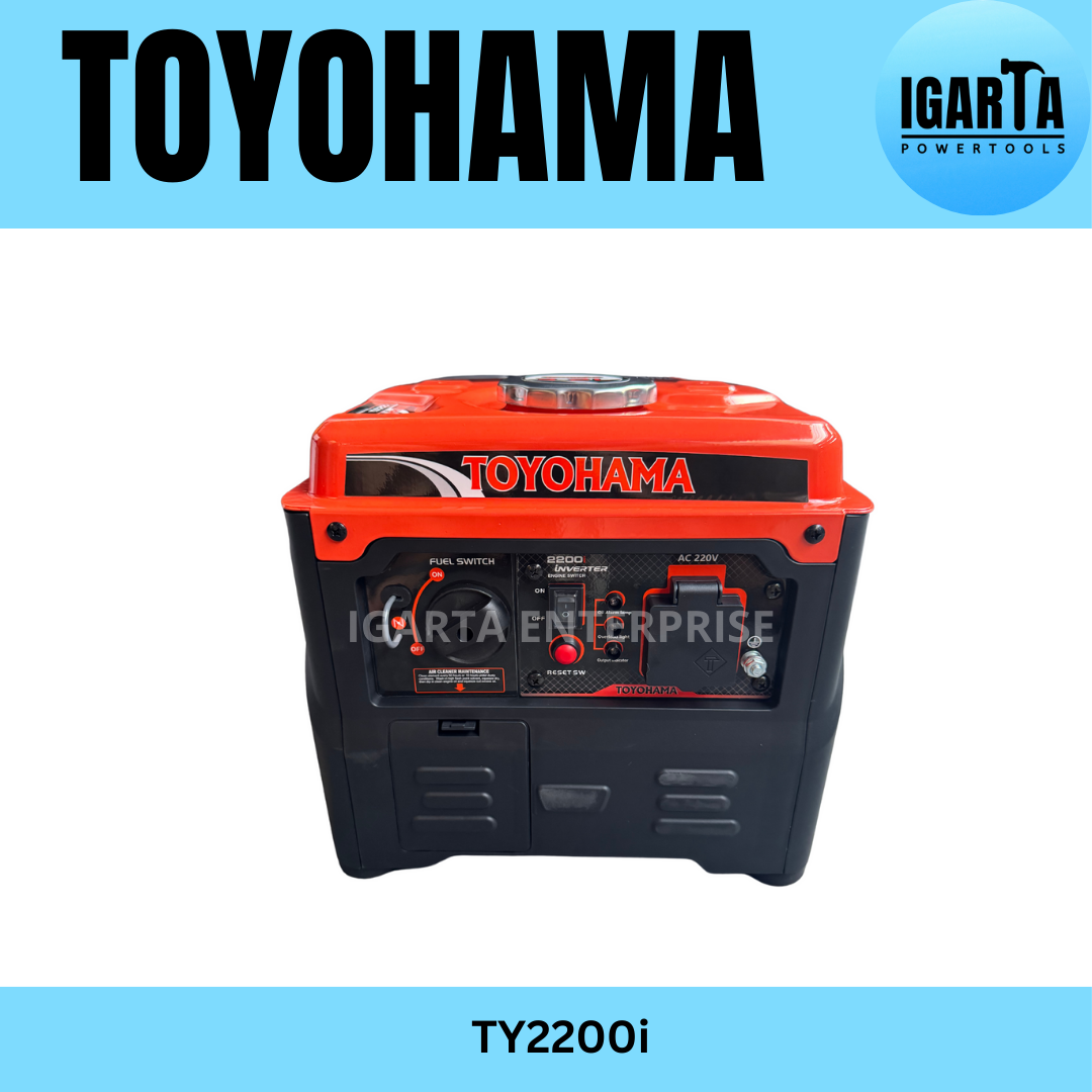 Toyohama Gasoline Silent Inverter Generator TY2200i