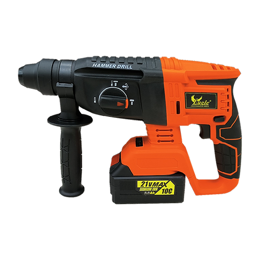 Cordless Rotary Hammer Brushless (ECRH‑26BL) – Original Eagle Professional Tools, 21V Li‑ion Battery