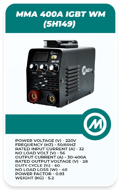 Mailtank Welding Machine MMA 400A IGBT SH149