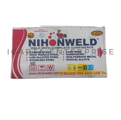 NIHONWELD WELDING ROD 6013 1/16" 1.6mm sold per kilo