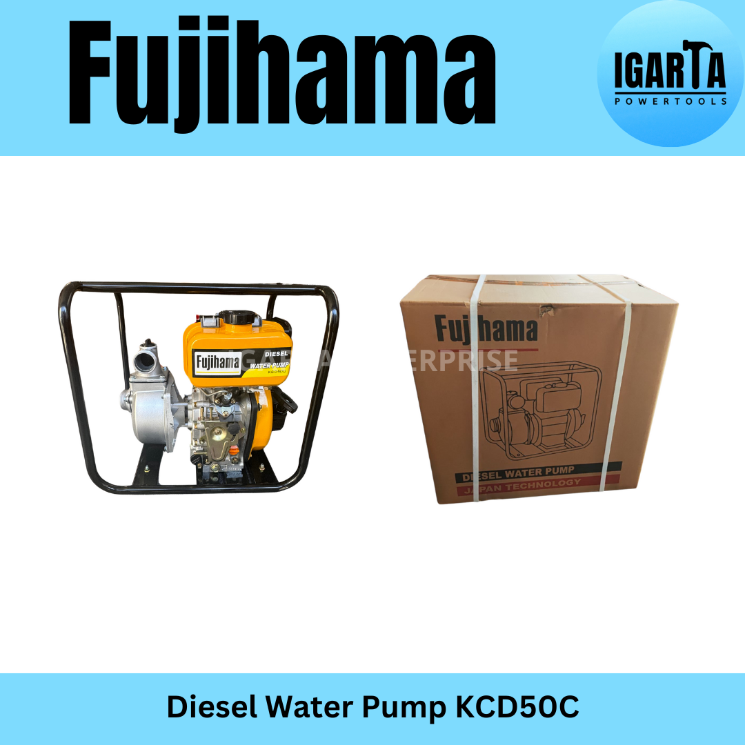 Fujihama Diesel Water Pump KCD50C – 2” x 2” High Discharge Pumpset