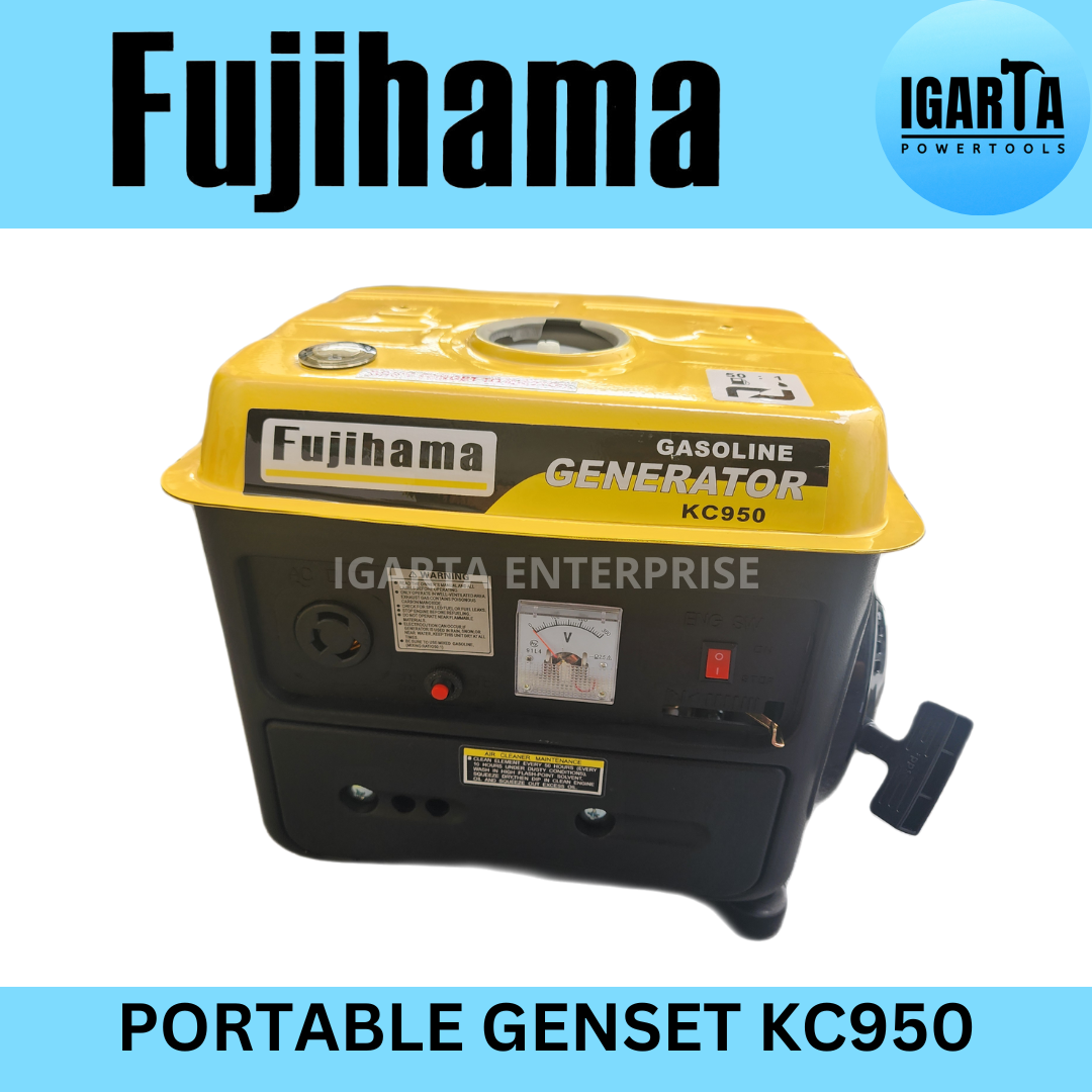 Fujihama KC950 Portable Gasoline Generator – Compact, Efficient, and Reliable Power Source