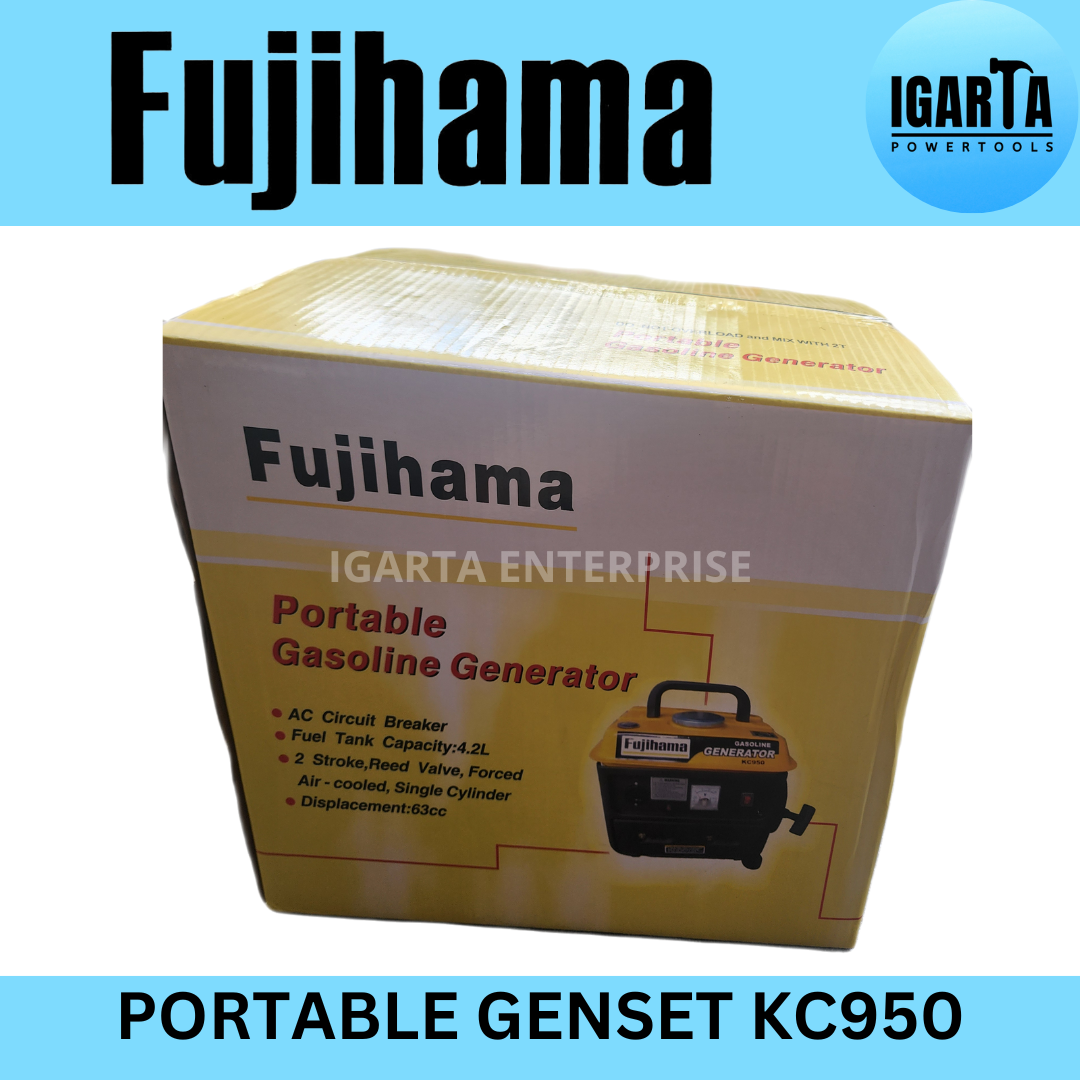 Fujihama KC950 Portable Gasoline Generator – Compact, Efficient, and Reliable Power Source