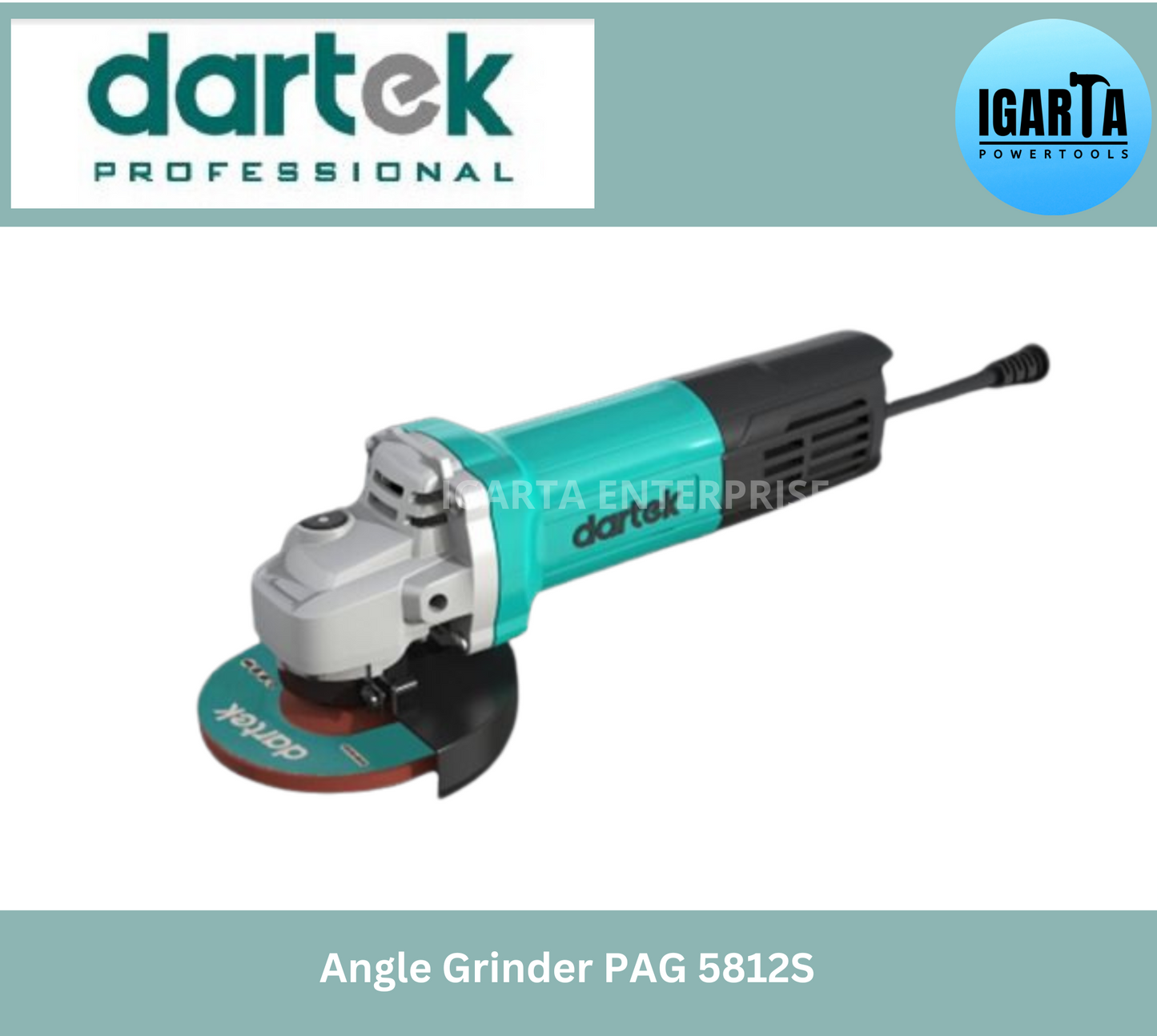 Dartek Angle Grinder PAG5812S