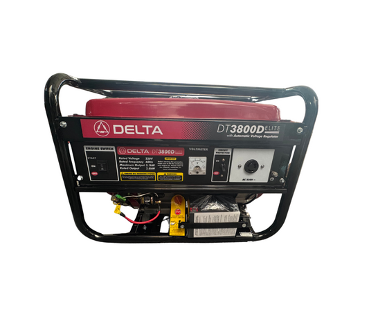 DELTA 3100W DT3800D Gasoline Generator with Electric & Manual Start