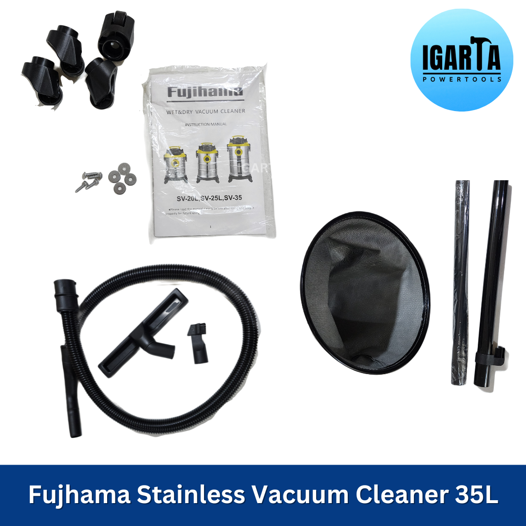 Fujihama Vacuum Cleaner Stainless 35L