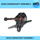 GX35 Grass cutter Crankshaft Assembly