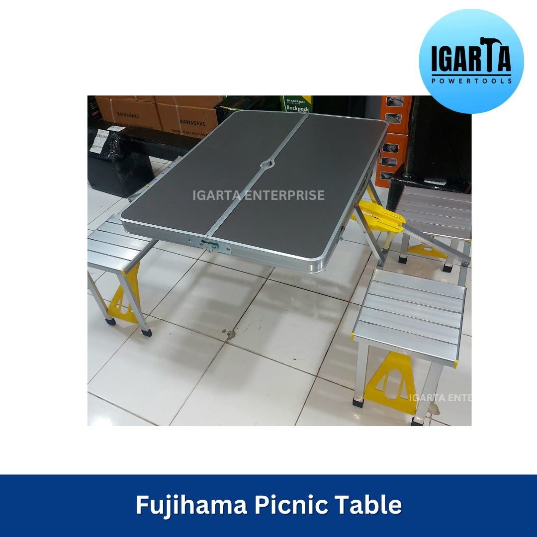 Fujihama Aluminum Foldable Picnic Table