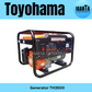 Toyohama TH3500 Gasoline Generator – 3000W Portable Power, 220V, 60Hz, 4-Stroke Engine