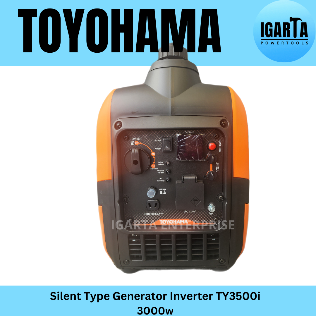 Toyohama Gasoline Silent Inverter Generator 3500i