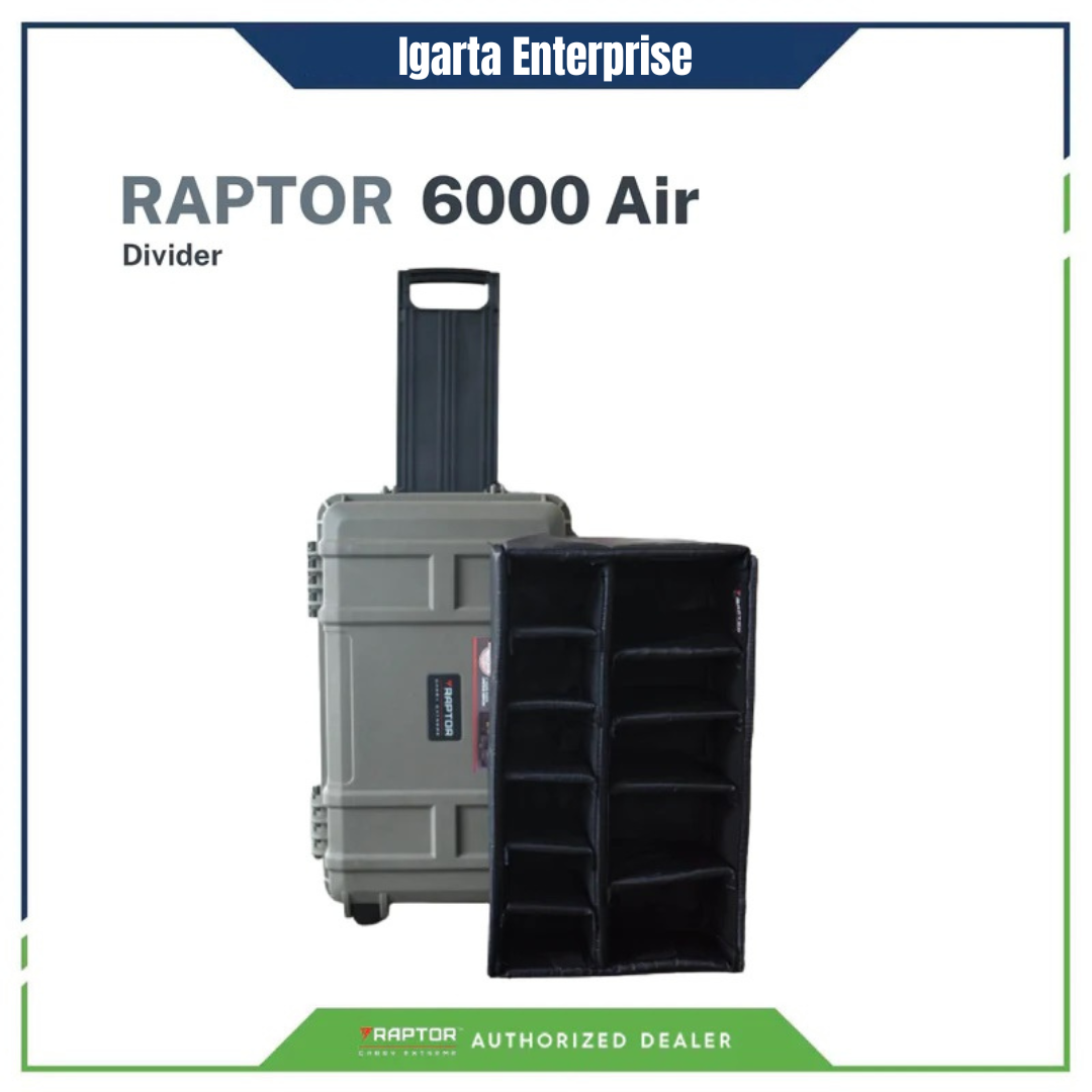 Raptor 6000 Air Divider Black