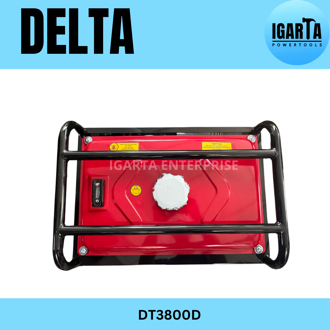 DELTA 3100W DT3800D Gasoline Generator with Electric & Manual Start