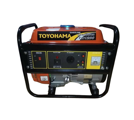 Toyohama TH1200 Gasoline Generator – 1000W Portable Power, 220V, 60Hz