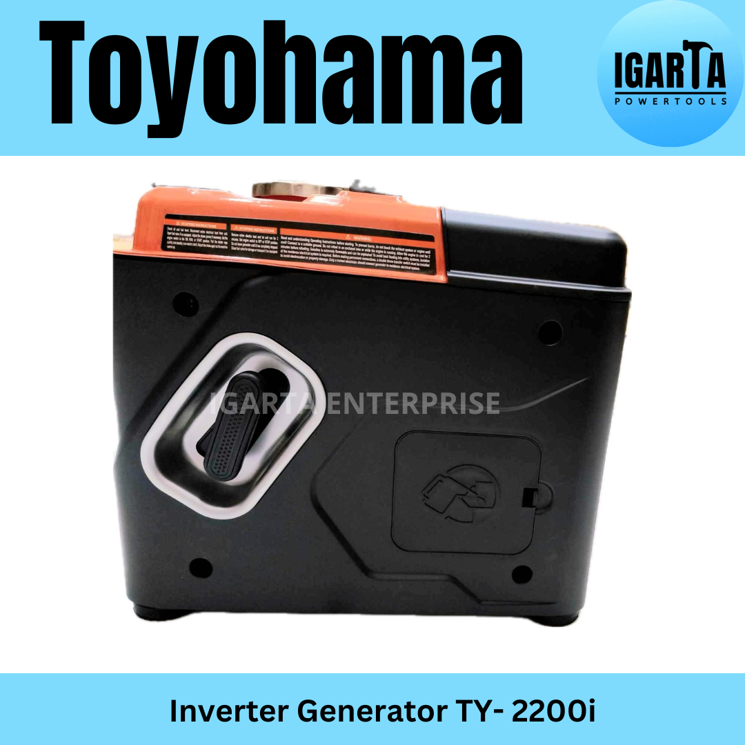 Toyohama TY-2200i Inverter Generator – Compact, Efficient, and Reliable Power Solution