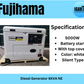 Fujihama Diesel Generator KC06000NE Silent type / Closed Type 5000w dual start