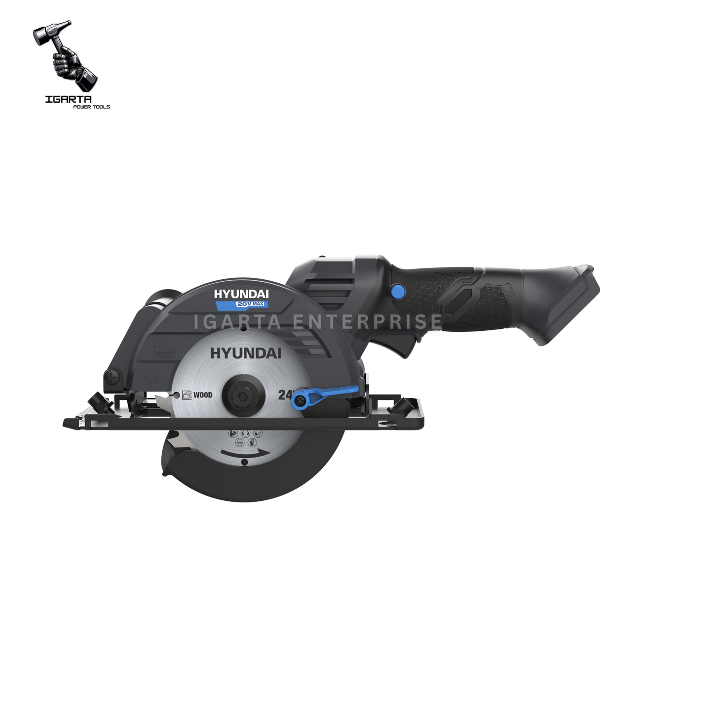 Hyundai 20V Cordless Mini Circular Saw – CS20X-120