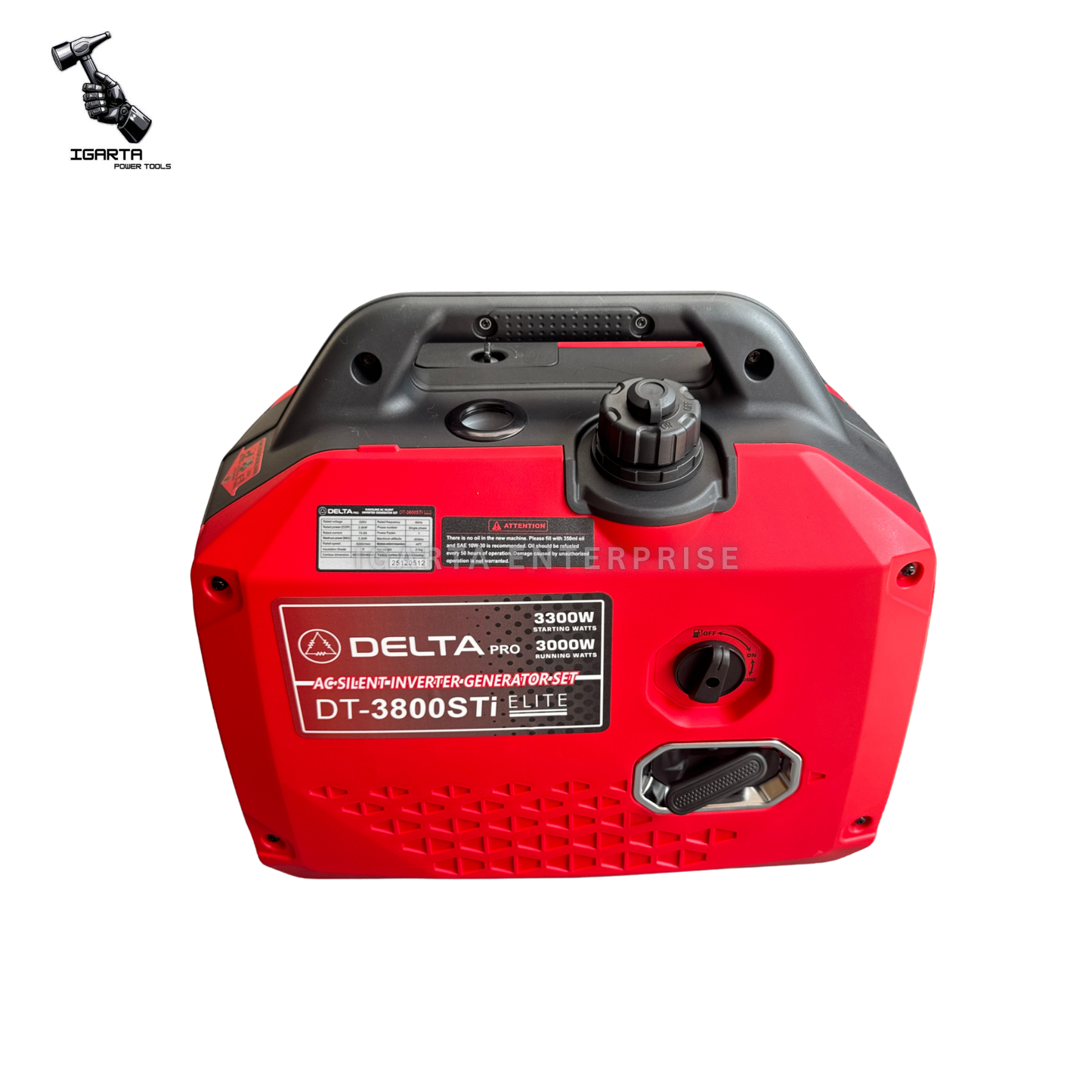 Delta DT3800STi Gasoline Inverter Generator 3300w