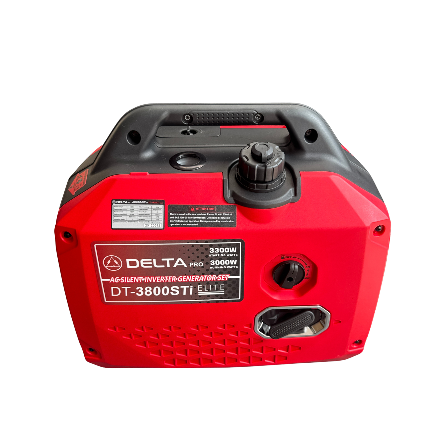 Delta DT3800STi Gasoline Inverter Generator 3300w