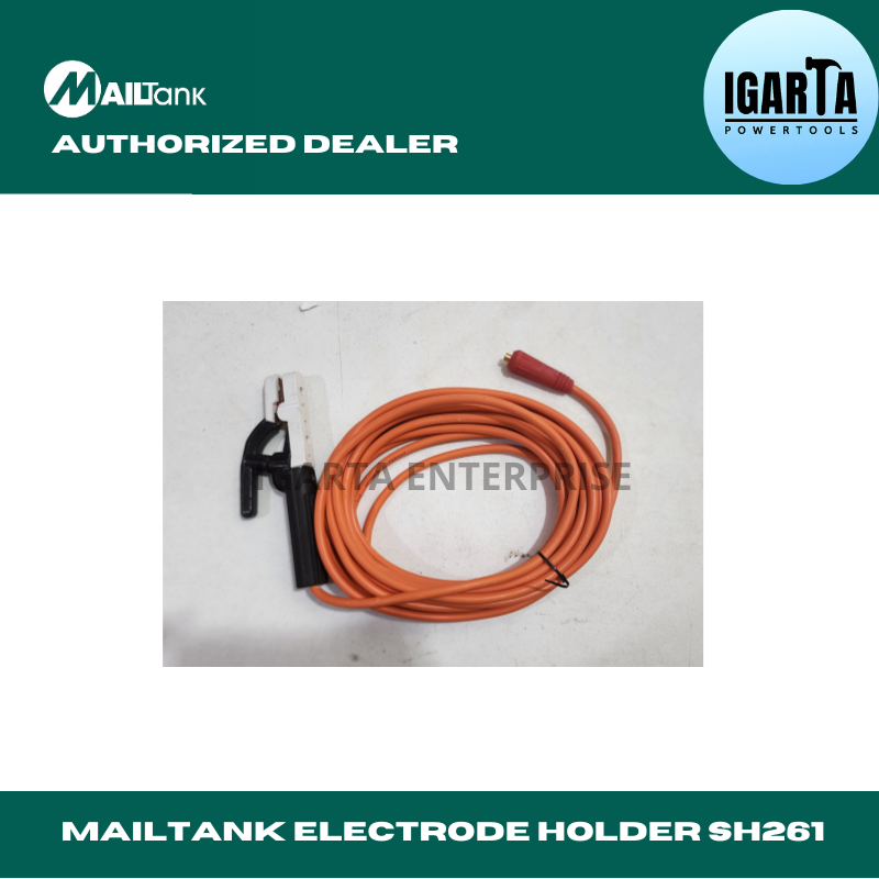 Mailtank Welding Cable 10m SH261 with Clamp and Connector