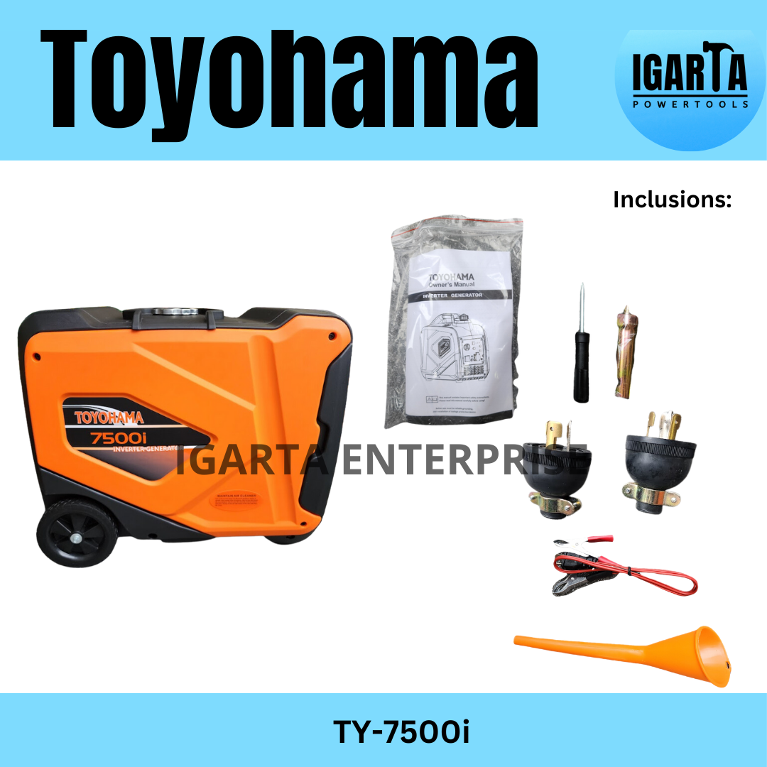 Toyohama TY7500i Silent Type Gasoline Generator