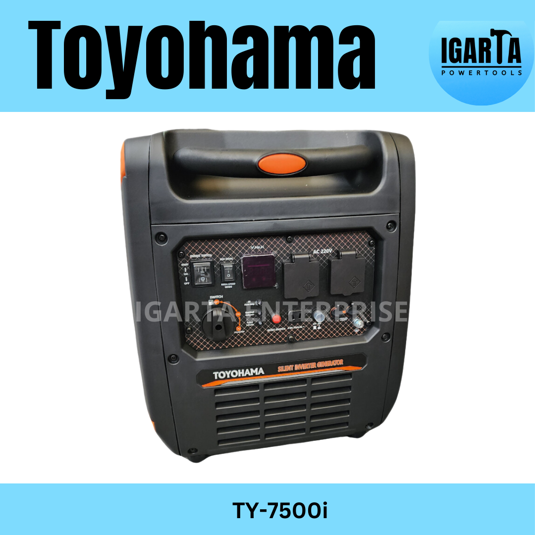 Toyohama TY7500i Silent Type Gasoline Generator