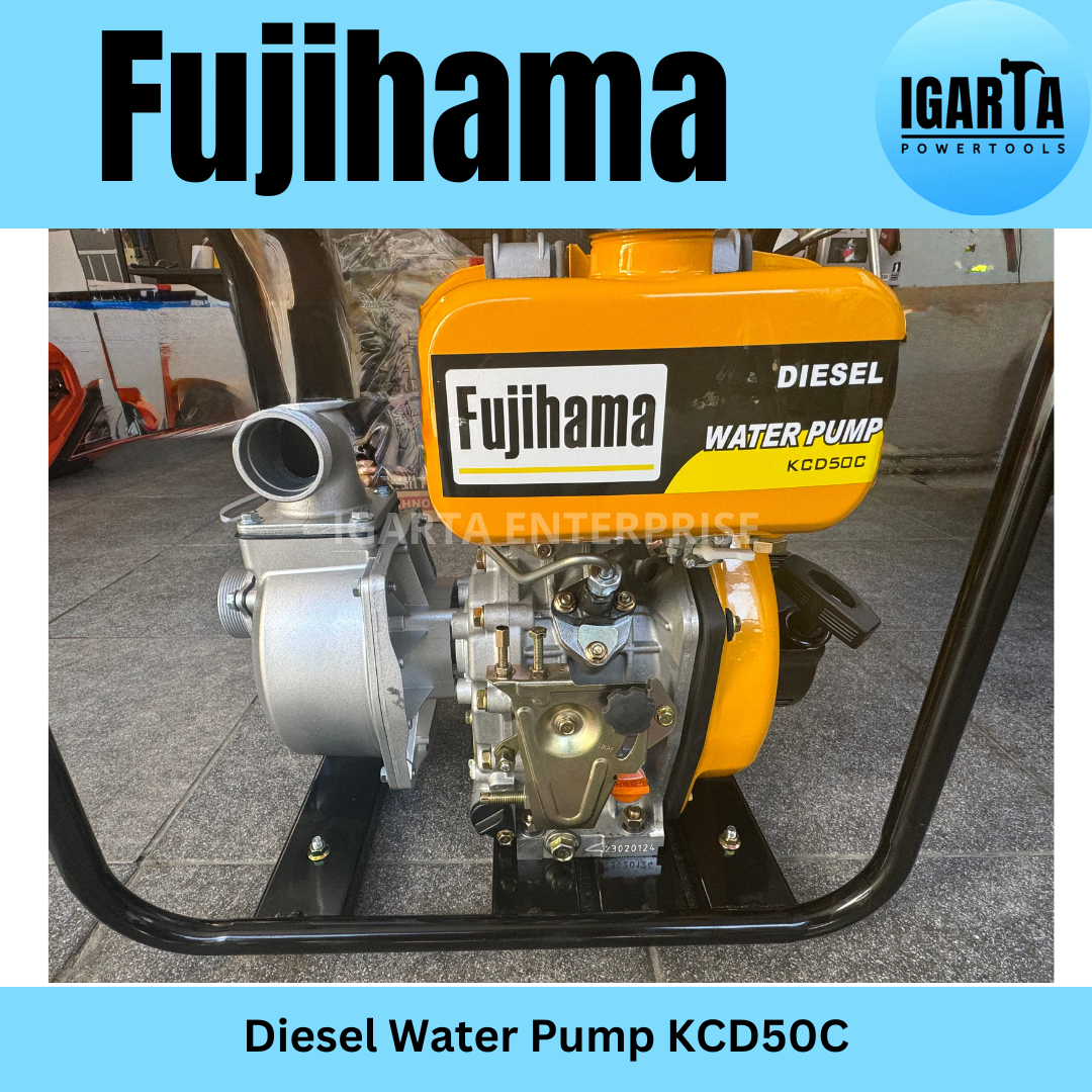 Fujihama Diesel Water Pump KCD50C – 2” x 2” High Discharge Pumpset