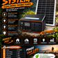 DELTA PRO DT‑400PS Portable Power Station with Free Solar Panel | 44,000mAh | 400W Output | 220V AC | USB | LED Light
