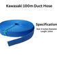 Kawasaki Blue Duct Hose 2" 3" 4"