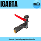 Heavy Duty Round Plastic Spray Gun Nozzle for Belt-Type Power Sprayer & Car Wash – Fits 8.5mm Hose