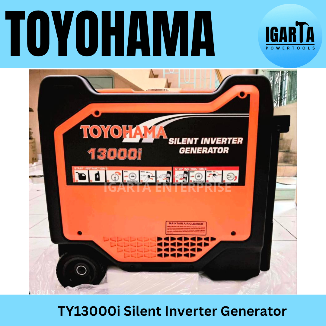 Toyohama Gasoline Silent Inverter Generator TY 13000i