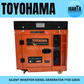 Toyohama Silent Inverter Diesel Generator TYDI 13000i