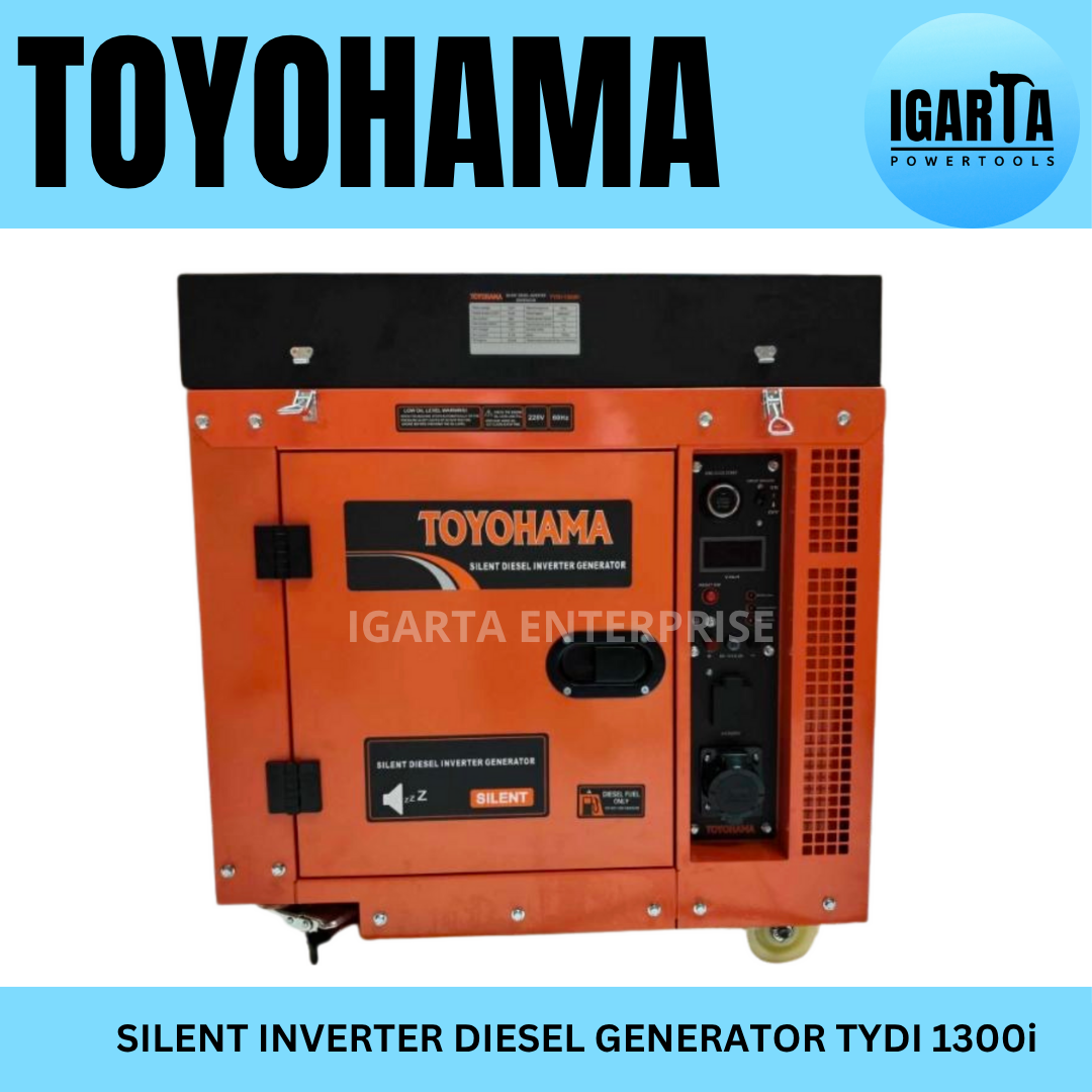 Toyohama Silent Inverter Diesel Generator TYDI 13000i