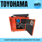 Toyohama Silent Inverter Diesel Generator TYDI 13000i