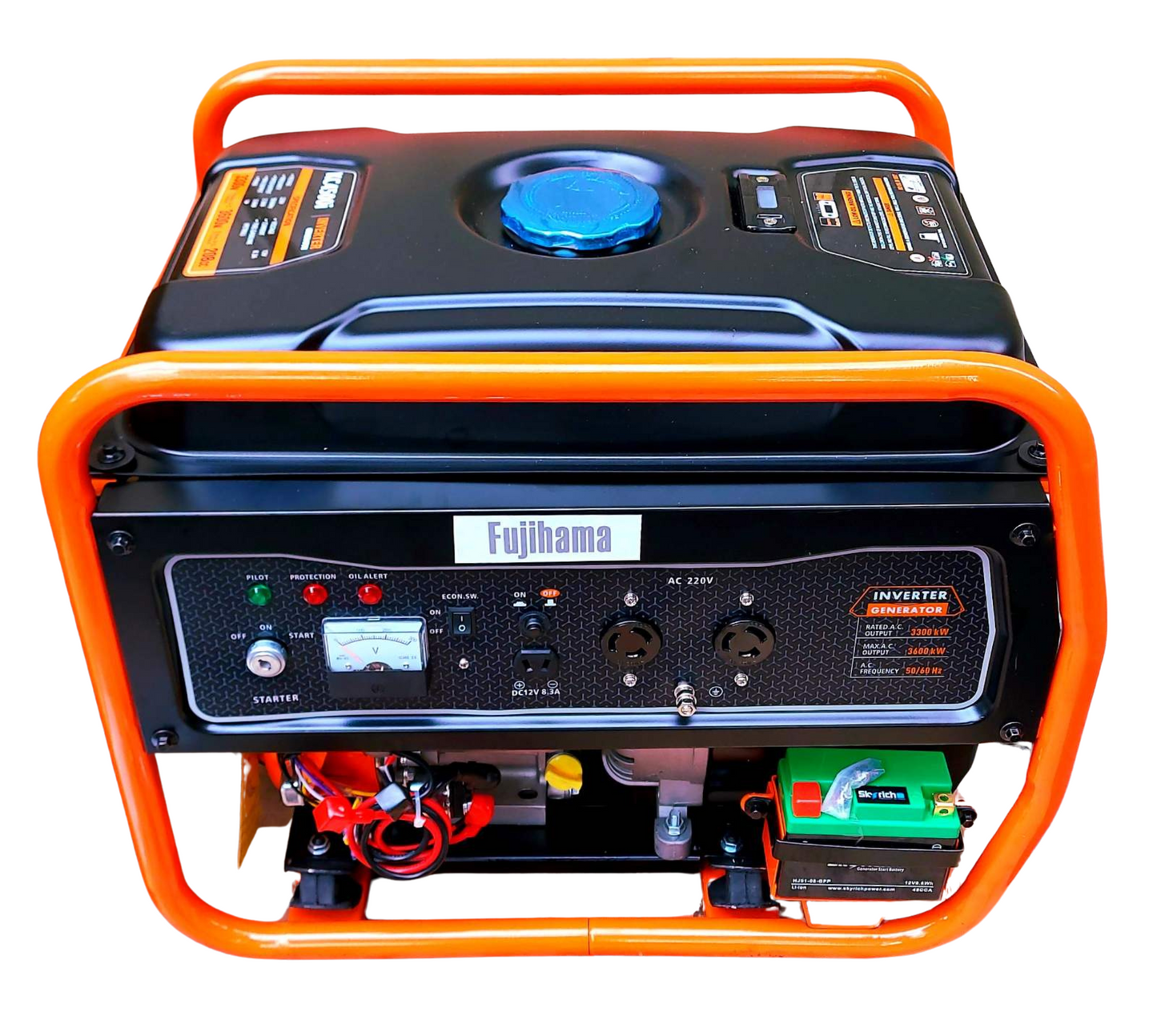 Fujihama KC4500i Dual Start Inverter Generator – 3300W, Portable Power Solution