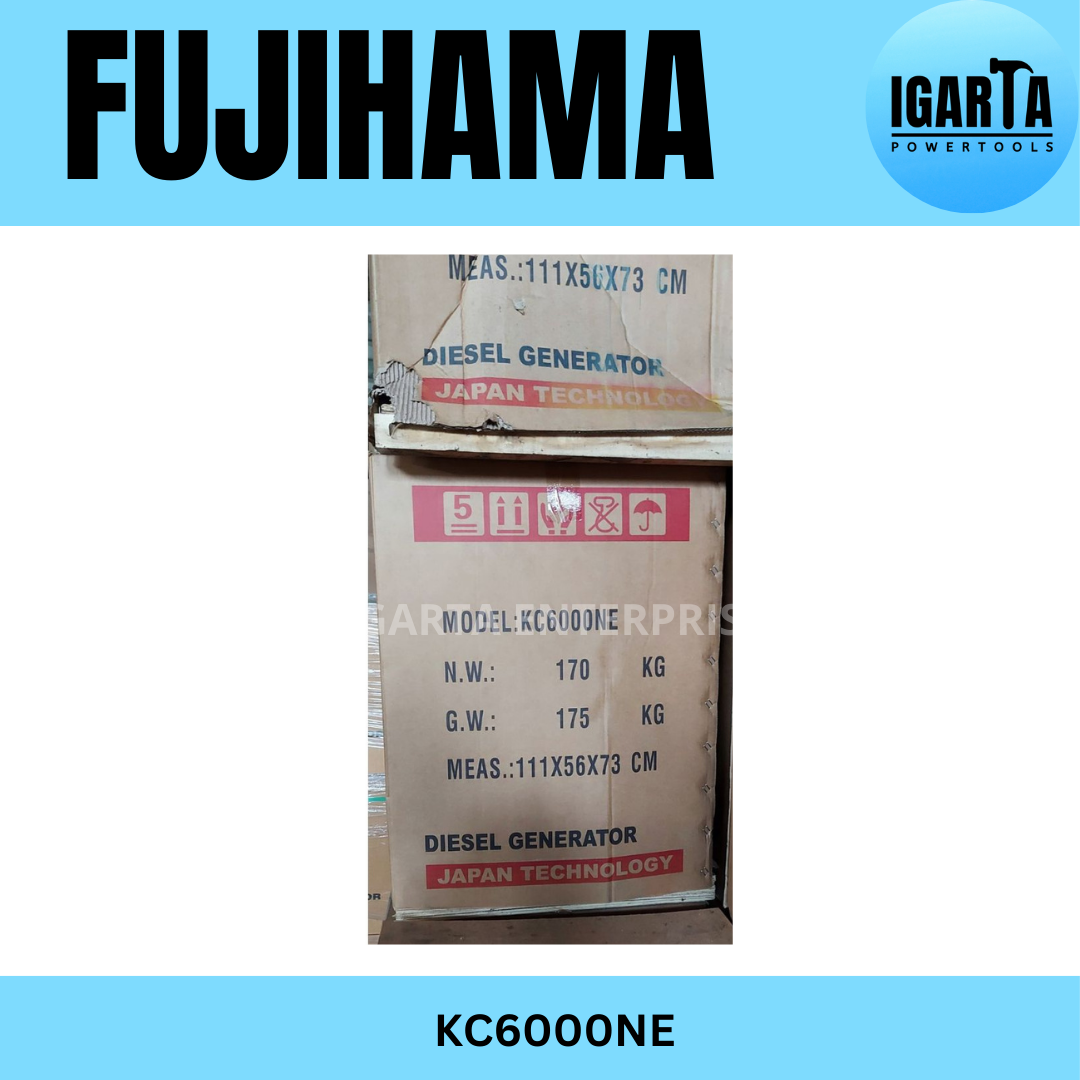 Fujihama Diesel Generator KC06000NE Silent type / Closed Type 5000w dual start