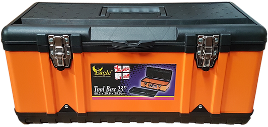 Eagle Professional 23" Semi‑Metal Tool Box – Heavy Duty