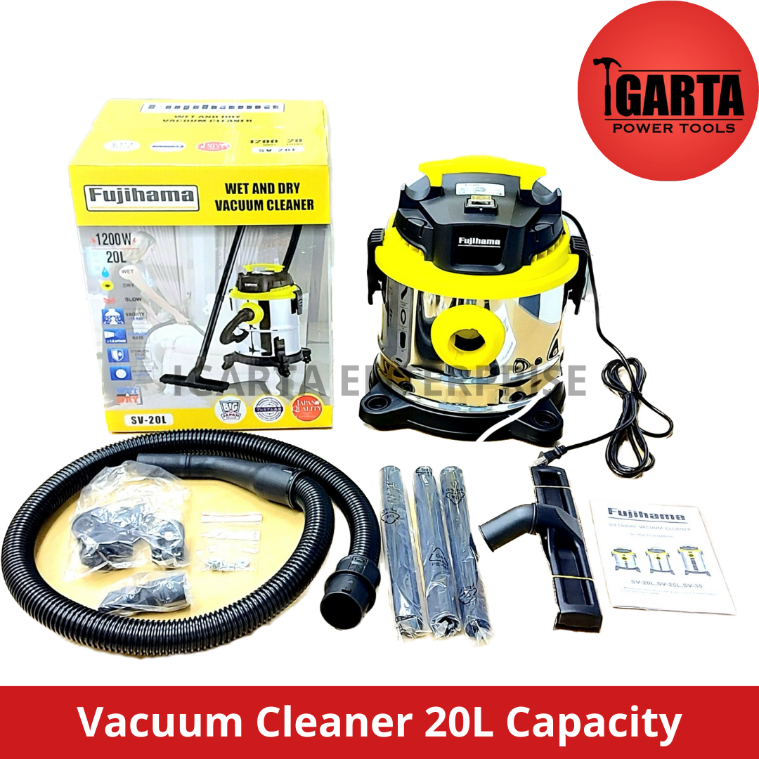 Fujihama  Stainless Vacuum Cleaner 20L