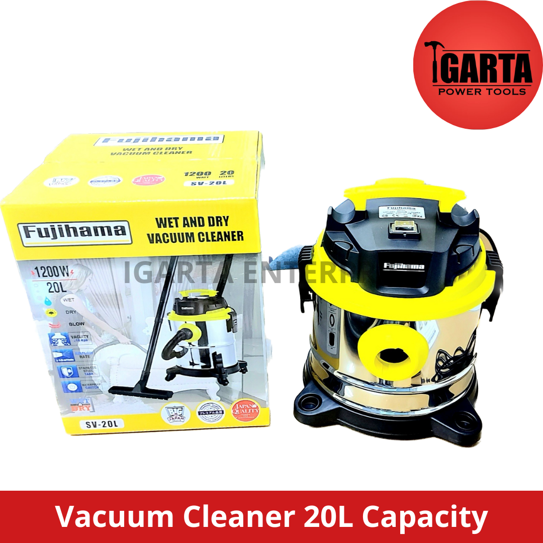 Fujihama  Stainless Vacuum Cleaner 20L