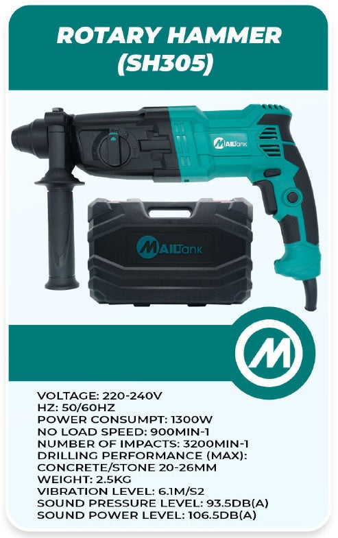 Mailtank Rotary hammer (SH305)