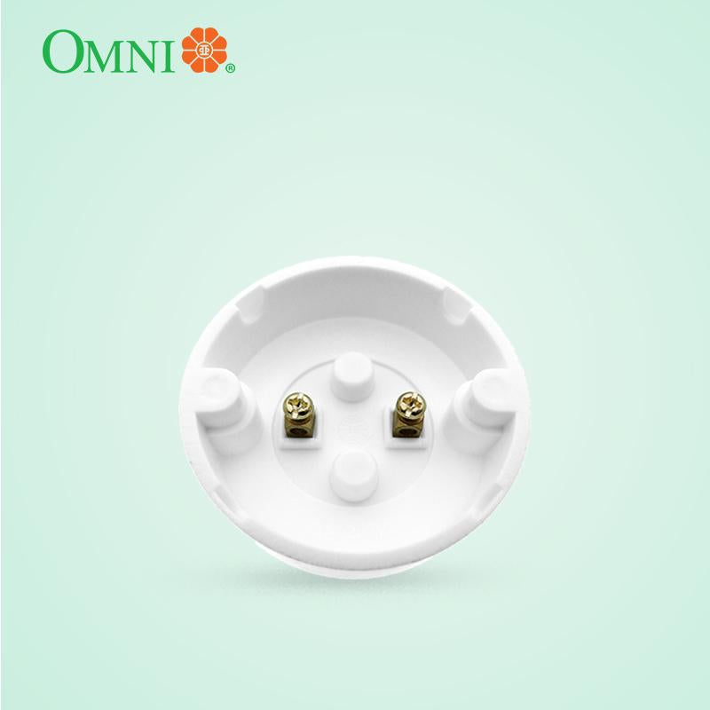 OMNI Original E27 Ceiling Receptacle 2 1/4" Diameter with screw E27-020