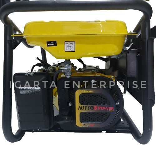 Nittoo Generator PR3800V Gasoline 4 Stroke Manual or Electric Start