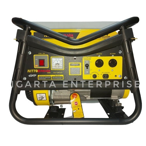 Nittoo Generator PR3800V Gasoline 4 Stroke Manual or Electric Start