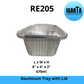 RE205 Aluminum Tray with Lid