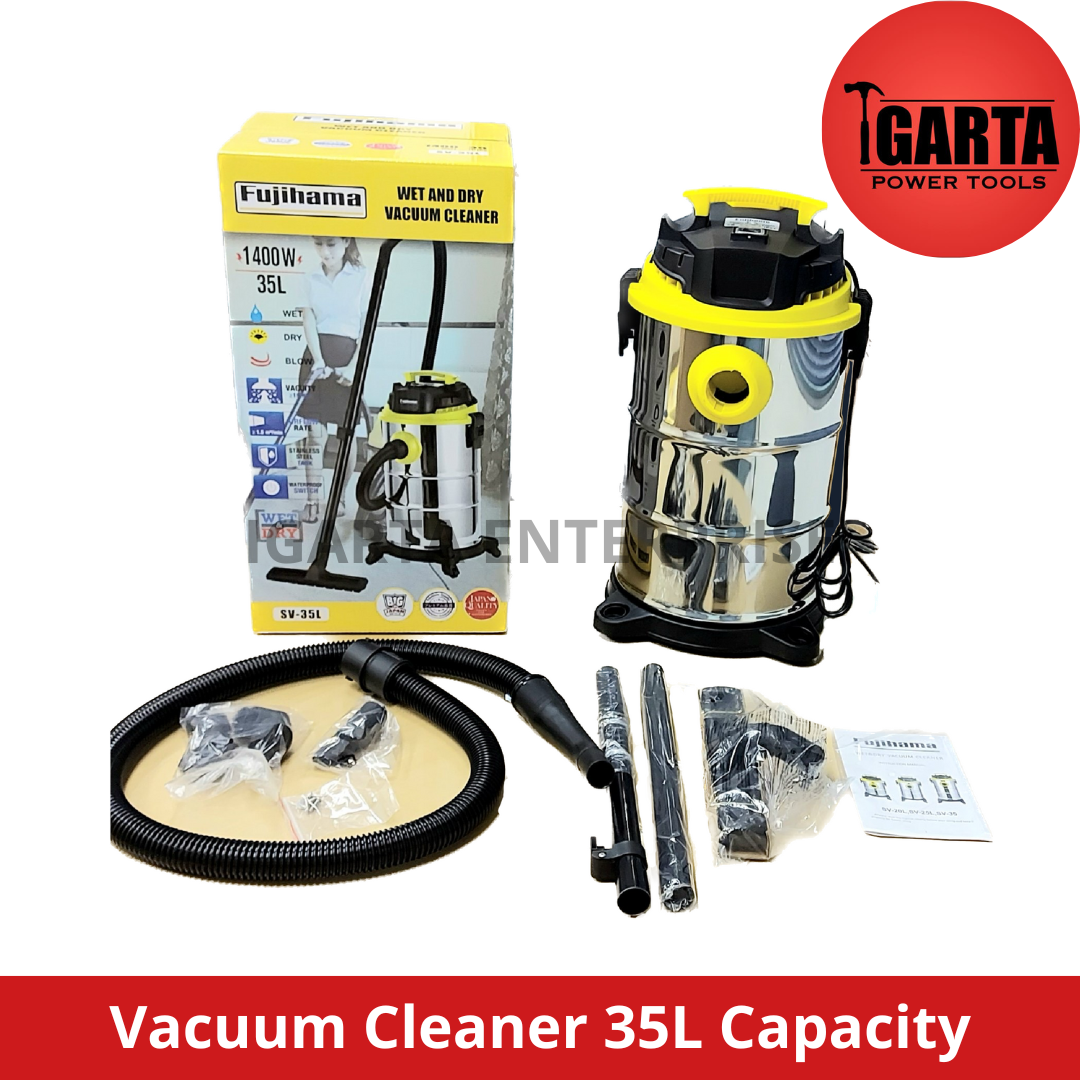 Fujihama Vacuum Cleaner Stainless 35L