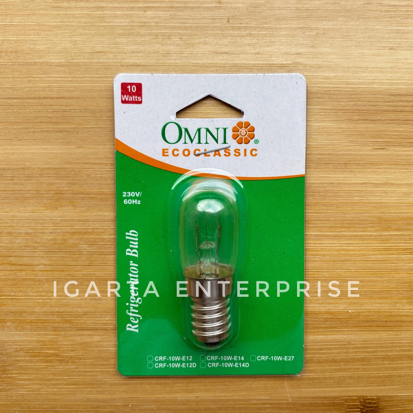 Omni Refrigerator and Himalayan Lamp Bulb E12, E14, E27