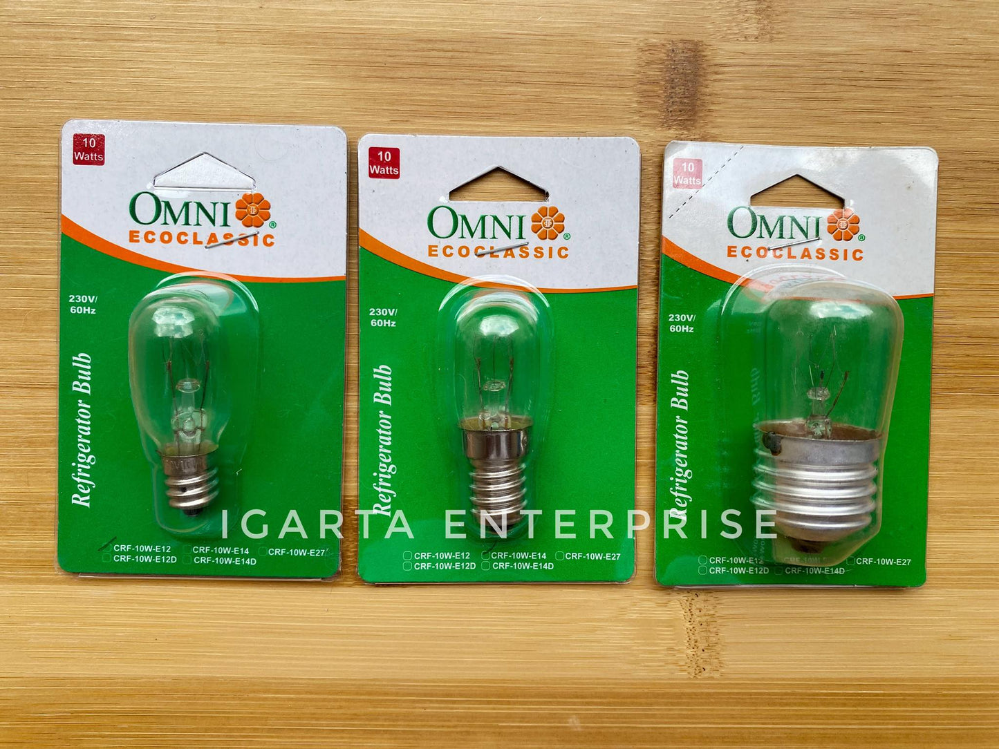 Omni Refrigerator and Himalayan Lamp Bulb E12, E14, E27
