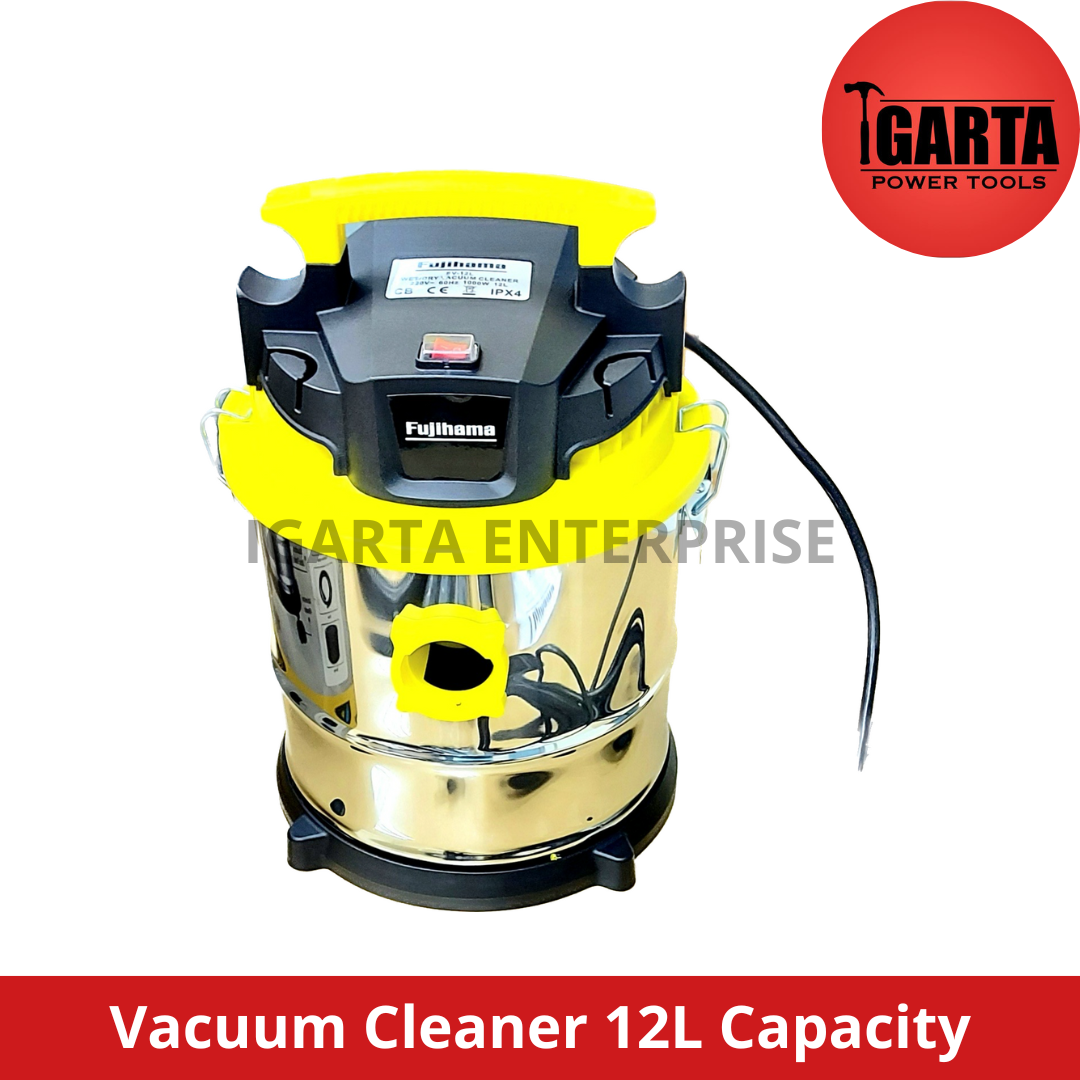 Fujihama Stainless Vacuum Cleaner 12L