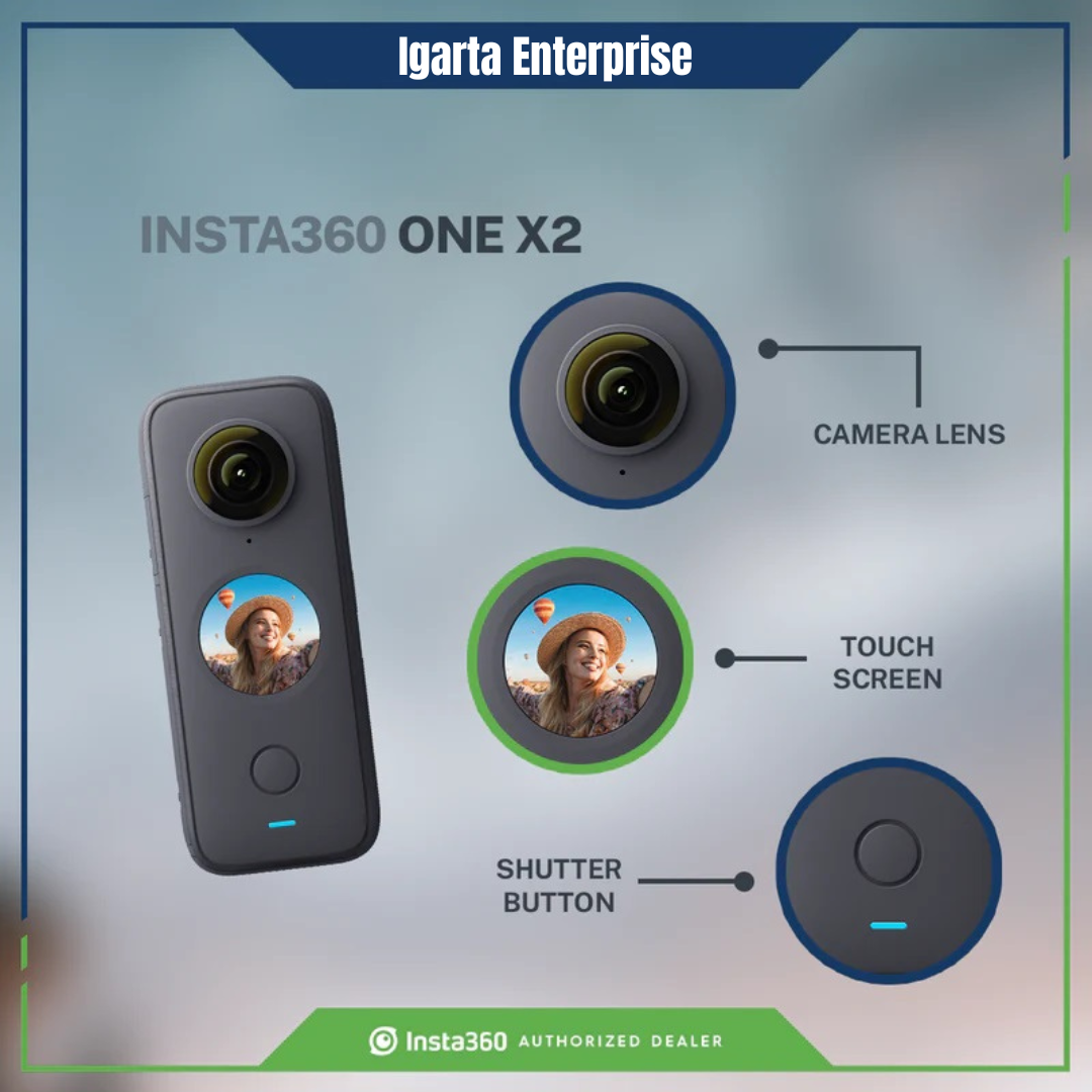 Insta360 ONE X2 Action Camera with FREE SanDisk Extreme 64GB Micro SD